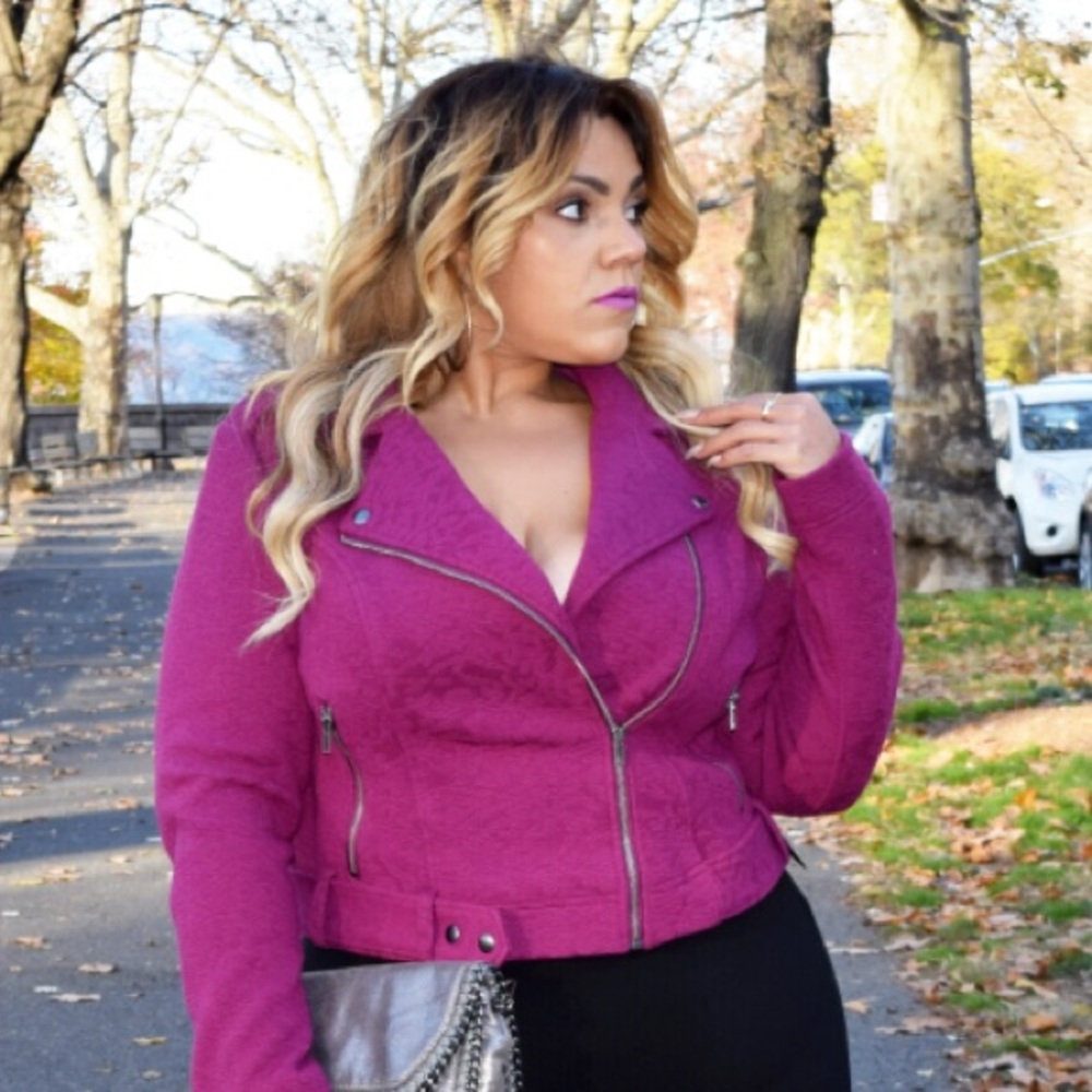 🌹SOLD🌹TORRID 1Forest Green Brocade Knit Jacket - Picture 6 of 6